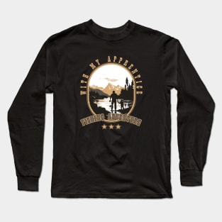 Father and Son Fishing Adventure, Fishing with my Apprentice Long Sleeve T-Shirt